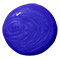 A blue spiral pattern in a circular shape.