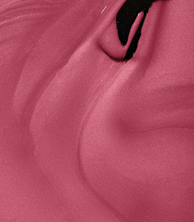 Close-up of Pink Gellac 227 Peony Pink gel polish texture.