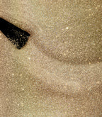 Close-up of Pink Gellac 236 Gossip Gold gel polish texture.