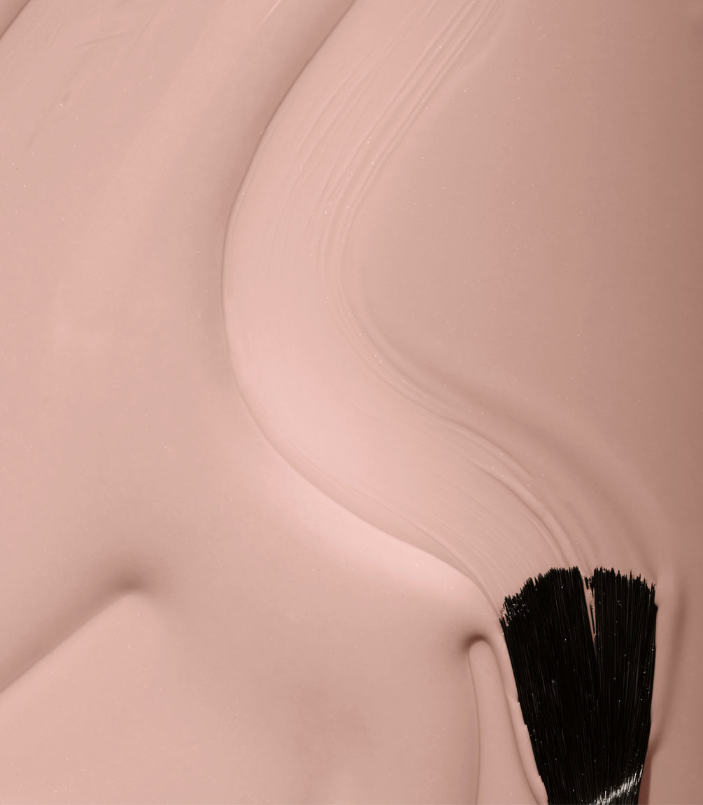 Close-up of Pink Gellac 253 Milky Taupe gel polish texture.
