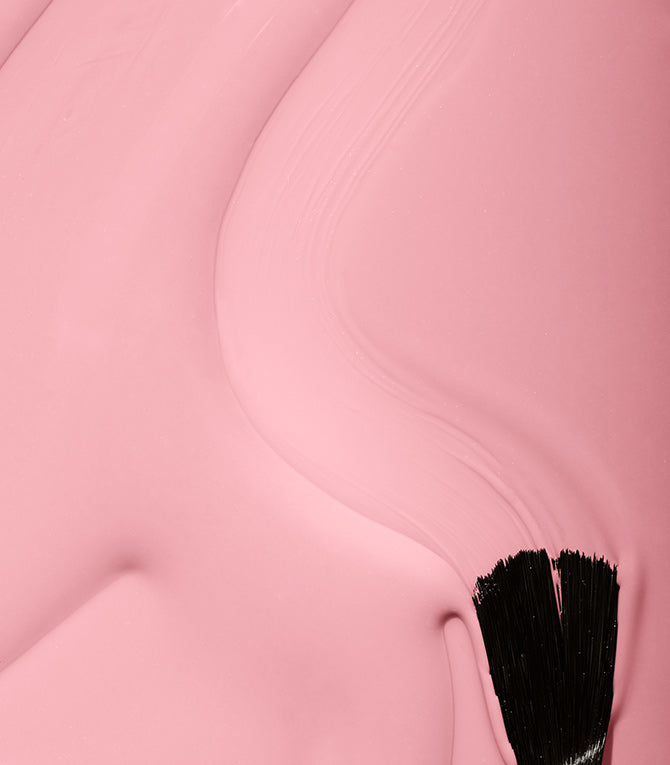 Close-up of Pink Gellac 265 Milkshake Pink gel polish texture.