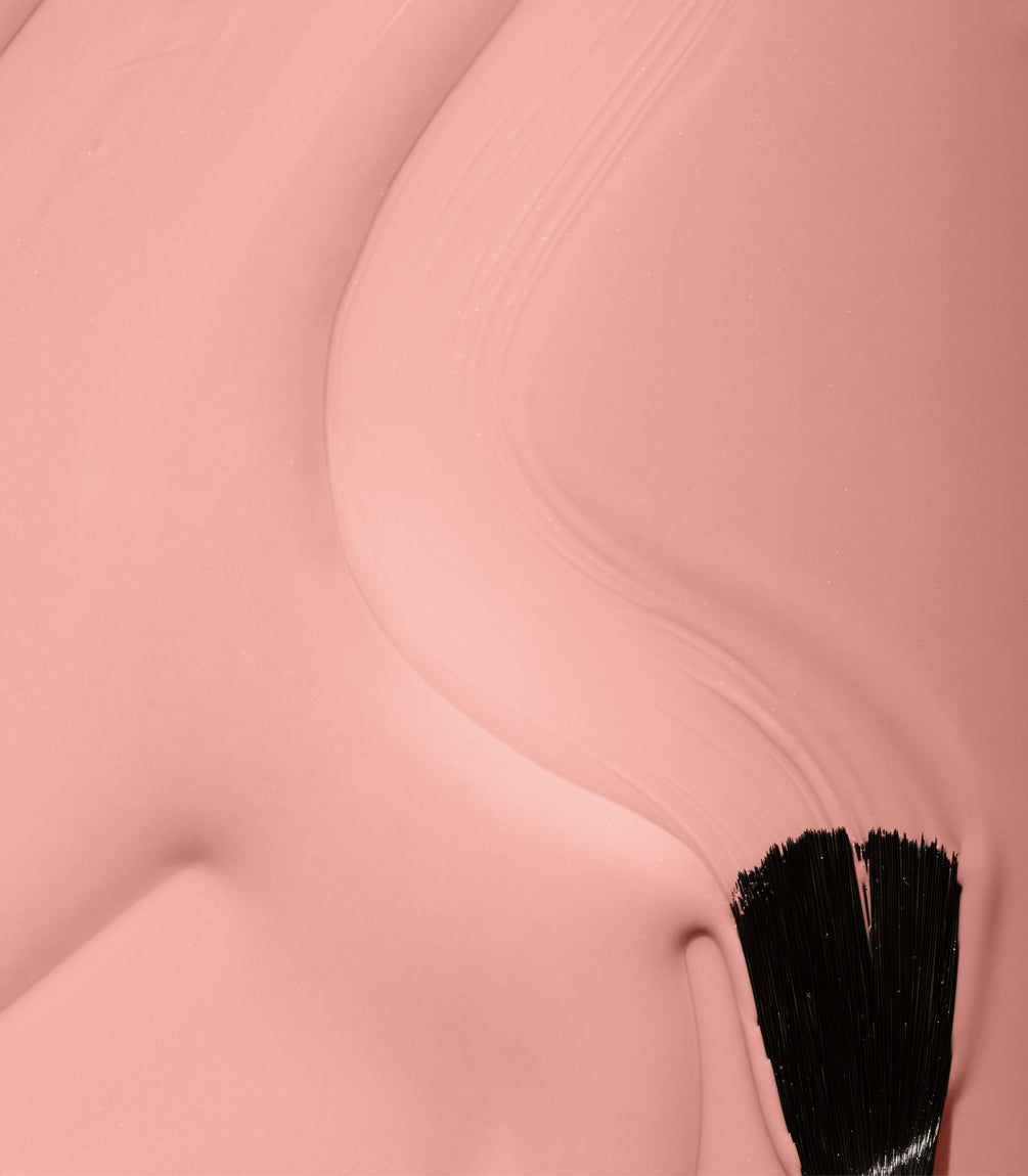Close-up of Pink Gellac 274 Pale Pink gel polish texture.