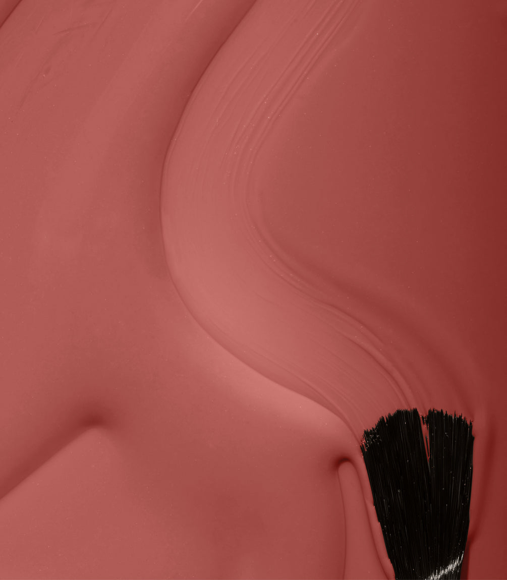Close-up of Pink Gellac 283 Rosy Brown gel polish texture.