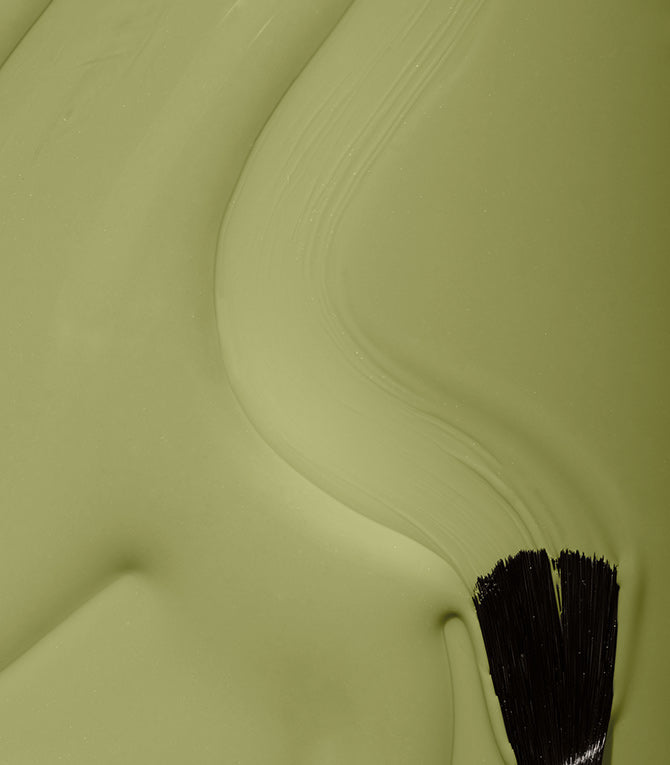 Close-up of Pink Gellac 284 Spring Green gel polish texture.