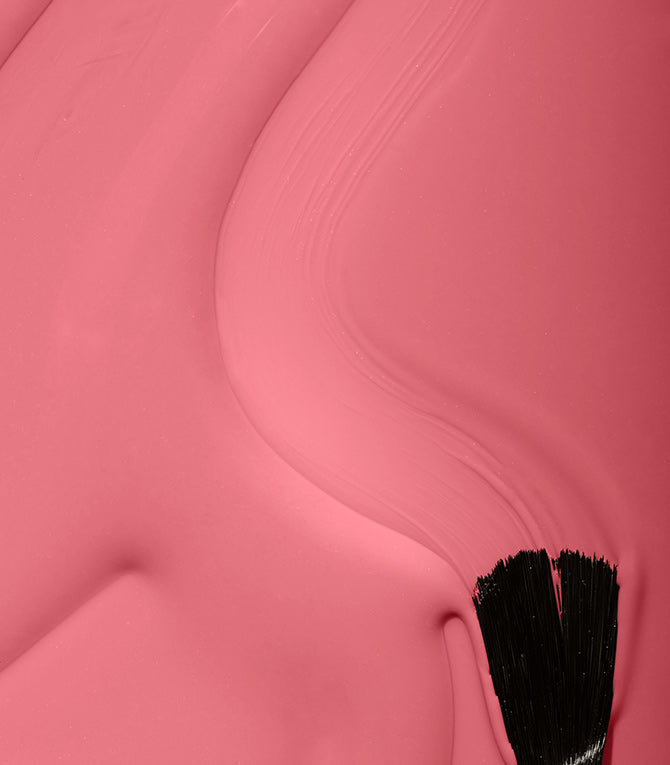 Close-up of Pink Gellac 285 Happy Pink gel polish texture.