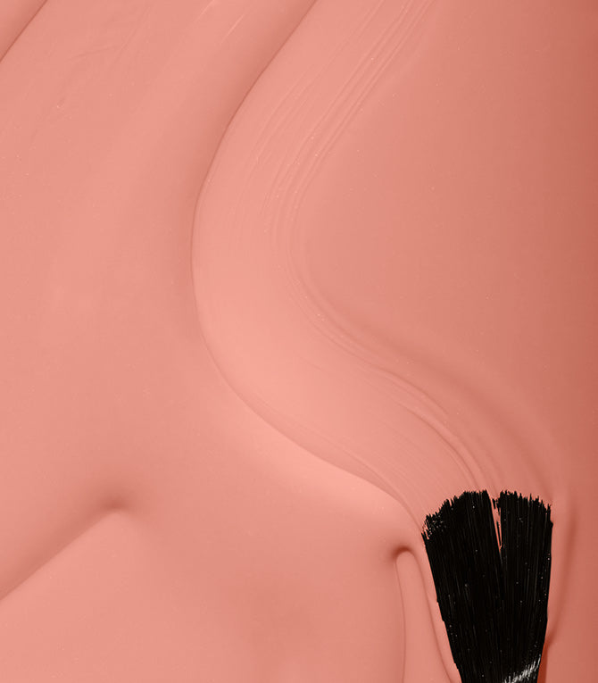 Close-up of Pink Gellac 286 Serenity Orange gel polish texture.