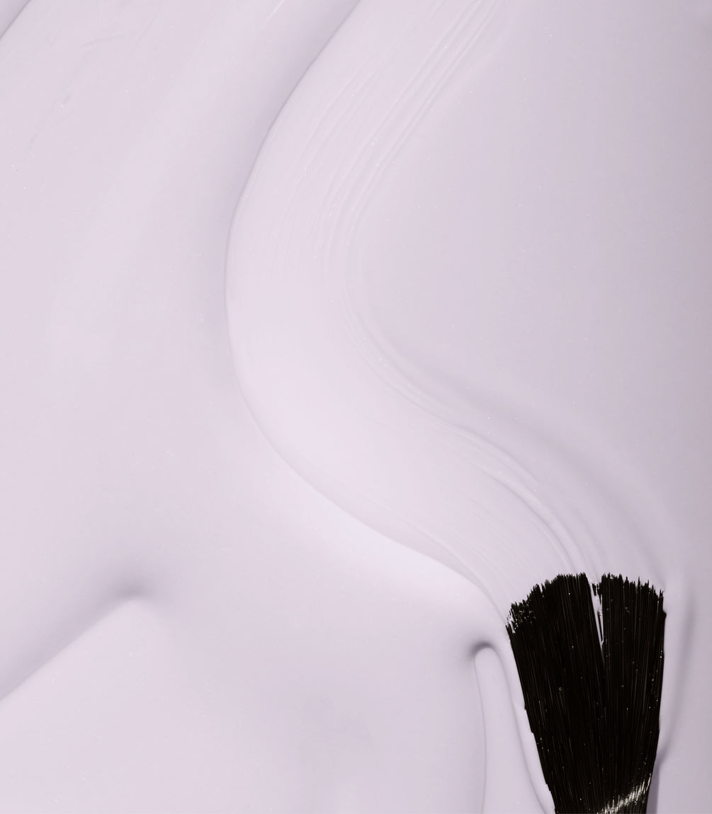 Close-up of Pink Gellac 297 Lavender Grey gel polish texture.