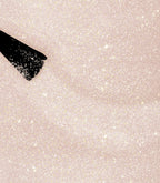 Close-up of Pink Gellac 304 Radiant White gel polish texture.