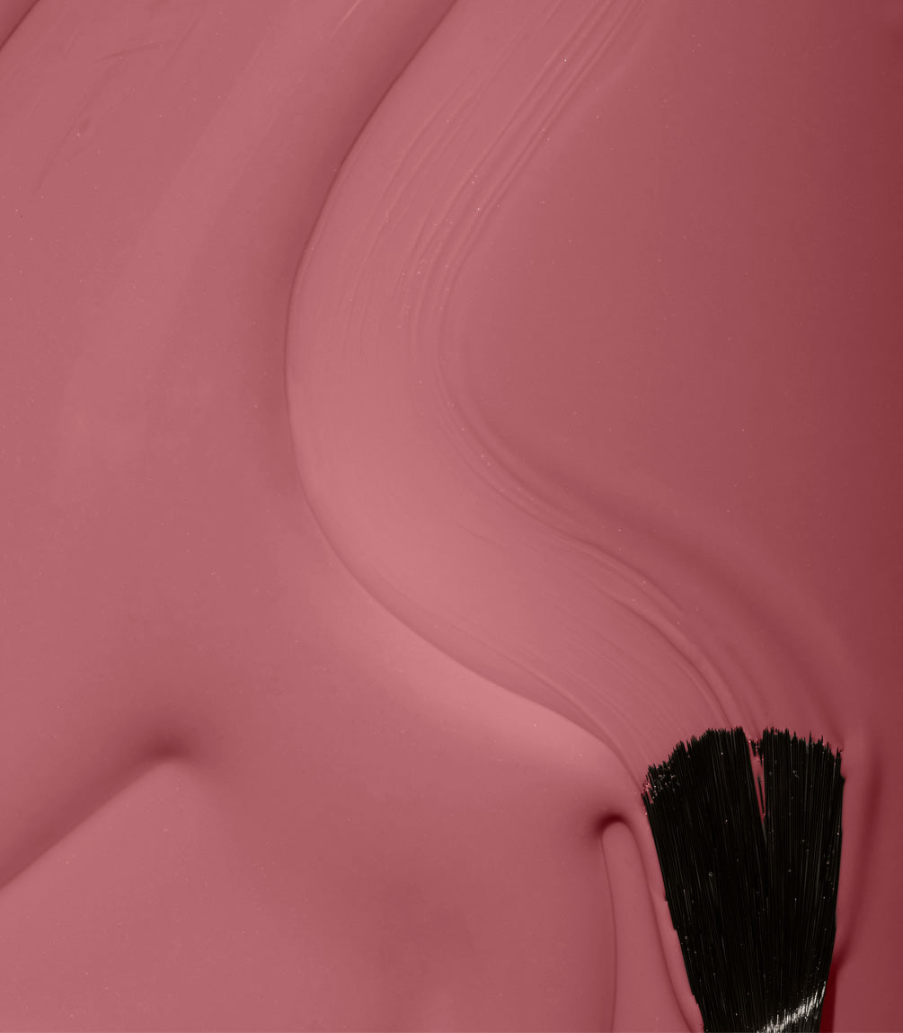 Close-up of Pink Gellac 306 Blissed Mauve gel polish texture.