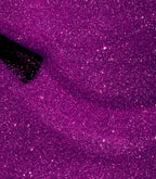 Close-up of Pink Gellac 312 Fabulous Fuchsia gel polish texture.