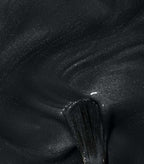 Close-up of Pink Gellac 317 Star Sky Black gel polish texture.