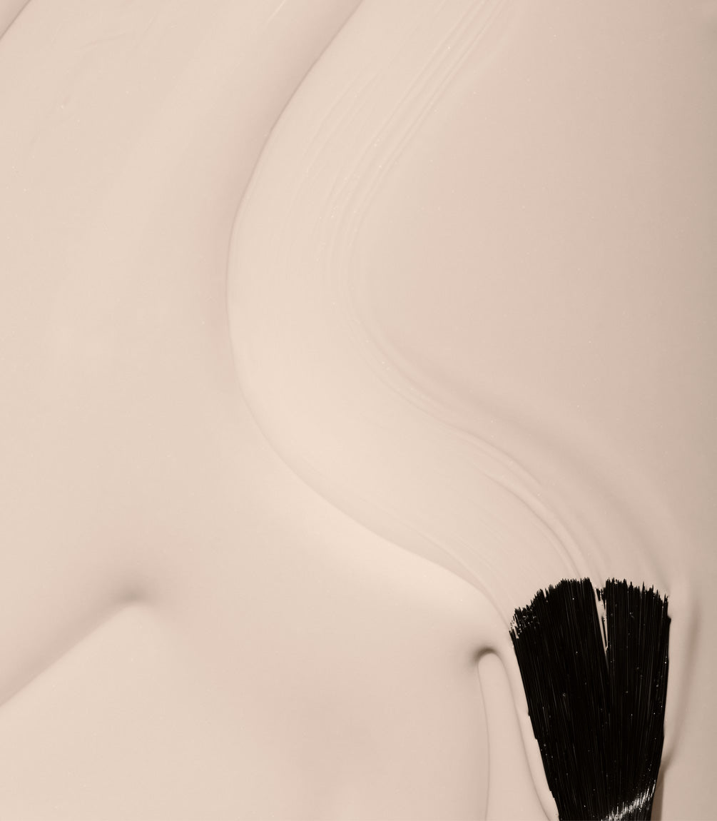 Close-up of Pink Gellac 329 Vanilla Cream gel polish texture.