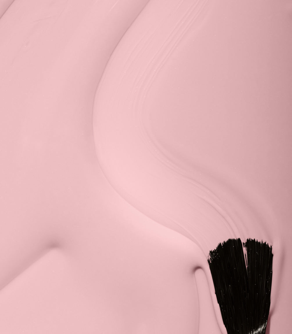 Close-up of Pink Gellac 345 Heavenly Pink gel polish texture.