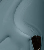 Close-up of Pink Gellac 348 Teal Blue gel polish texture.