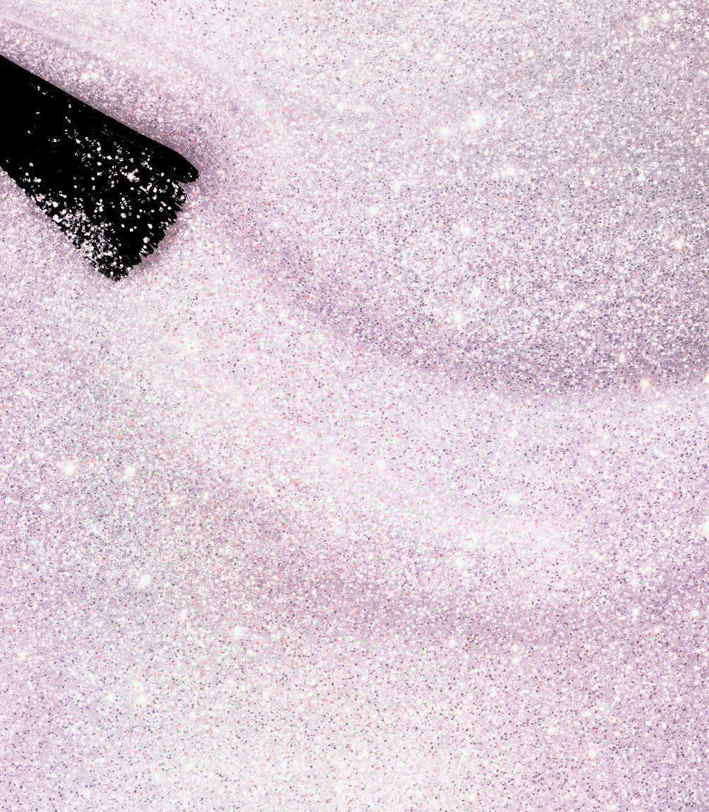 Close-up of Pink Gellac 359 Twinkling Lilac gel polish texture.