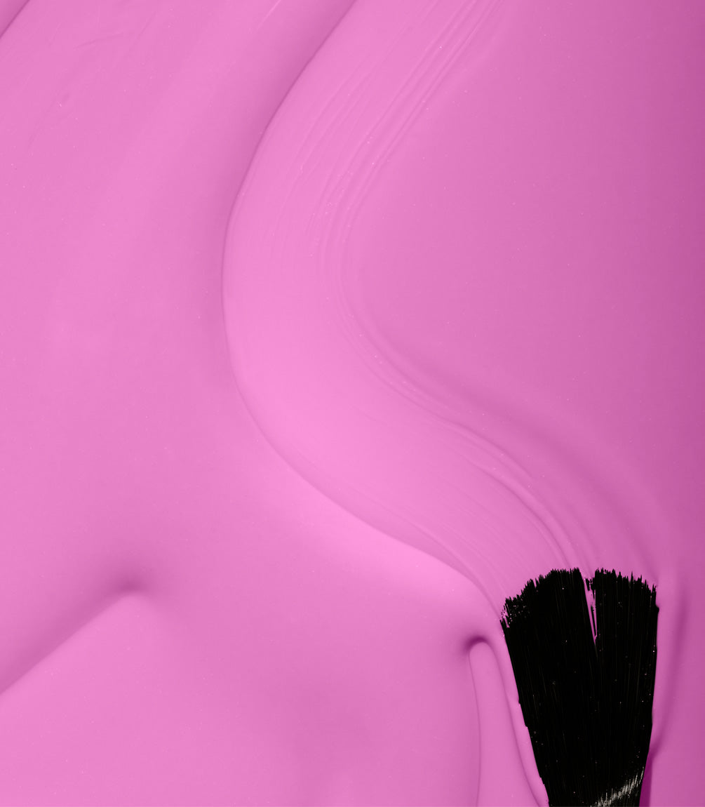 Close-up of Pink Gellac 367 Secret Purple gel polish texture.