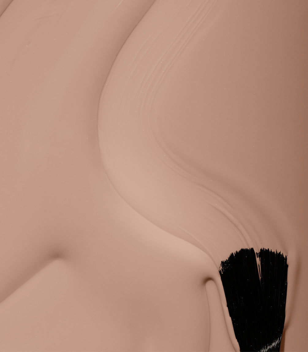 Close-up of Pink Gellac 402 Light Cocoa gel polish texture.