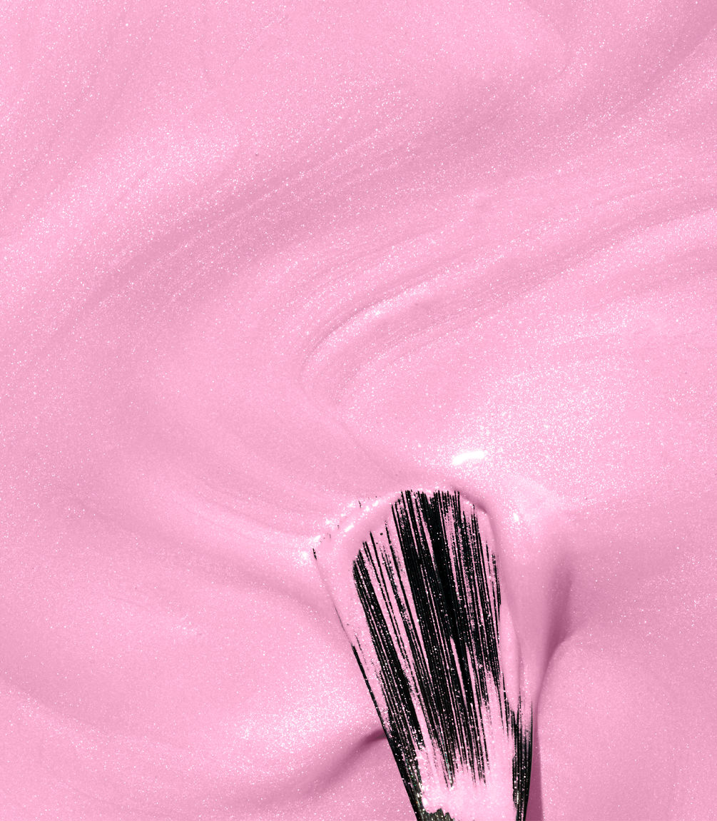 Close-up of Pink Gellac 403 Pinky Promise gel polish texture.