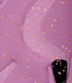 Close-up of Pink Gellac 411 Dreamy Lavender gel polish texture.