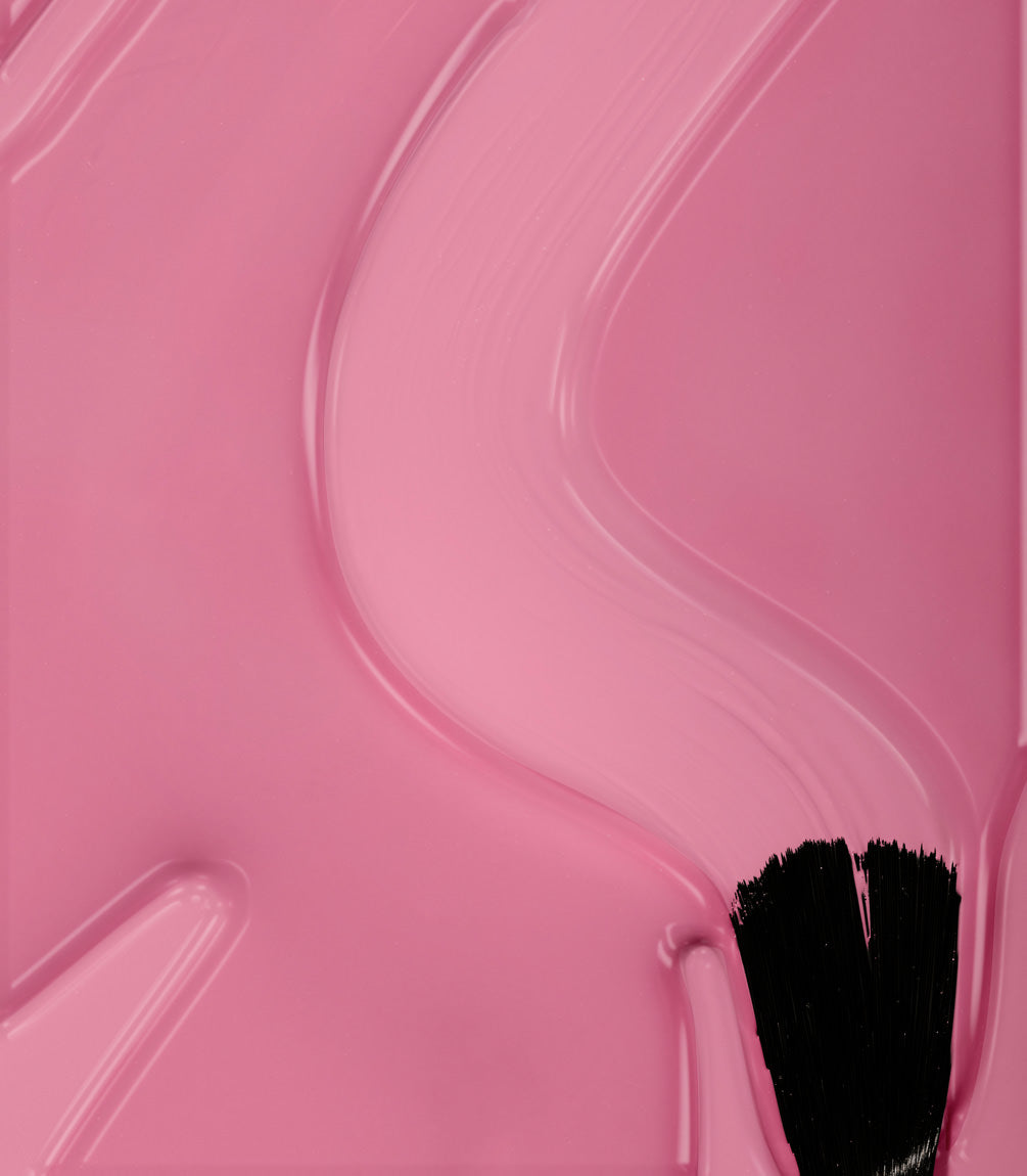 Close-up of Pink Gellac 412 Bohemian Blush gel polish texture.