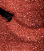 Close-up of Pink Gellac 425 Copper Crush gel polish texture.