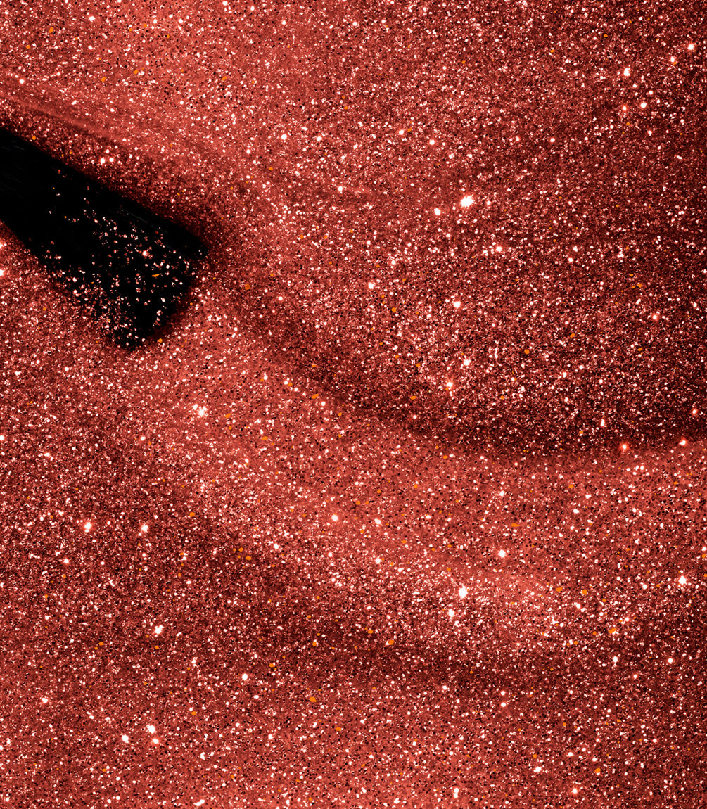 Close-up of Pink Gellac 425 Copper Crush gel polish texture.