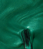 Close-up of Pink Gellac 428 Glamorous Green gel polish texture.