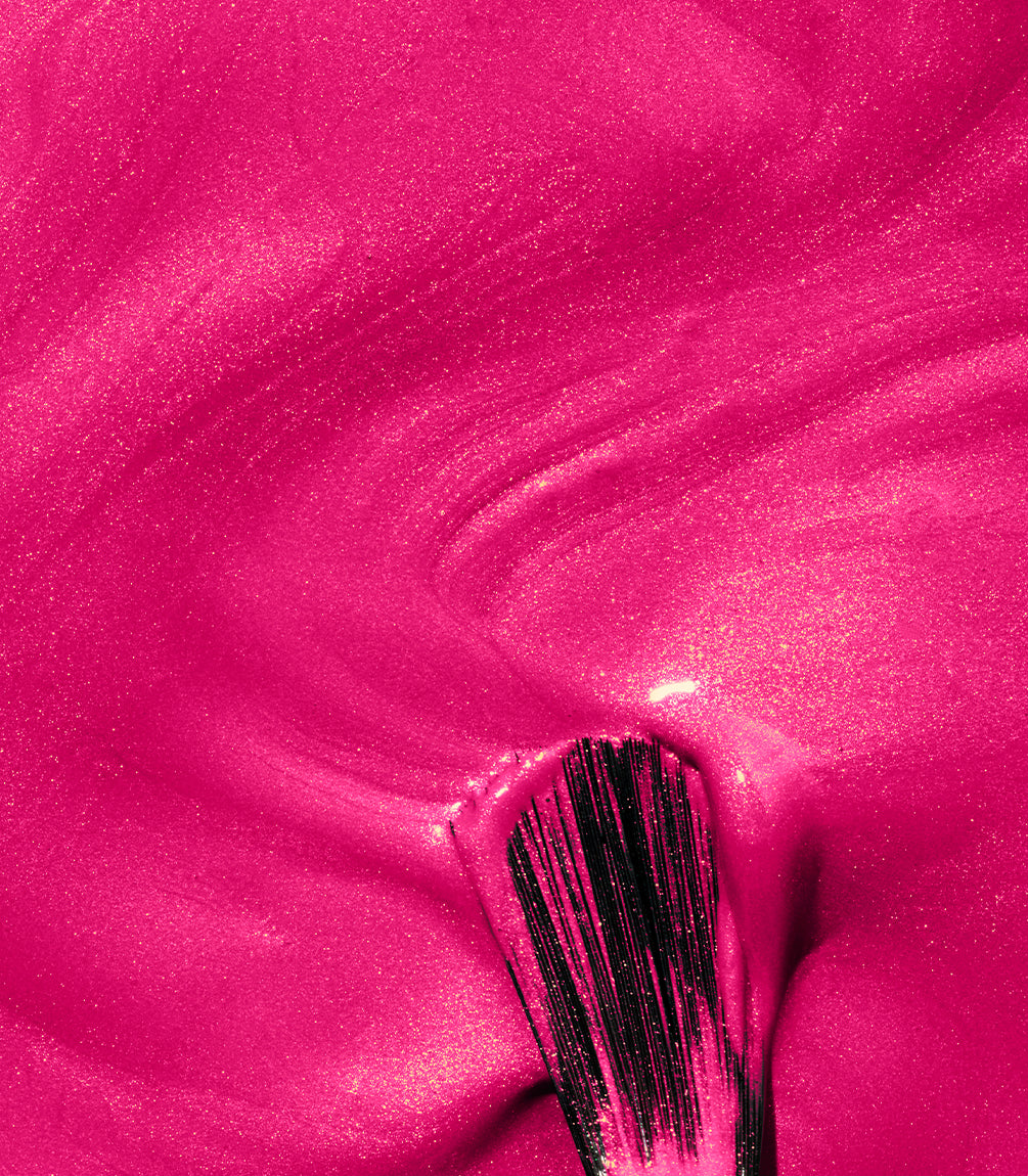 Close-up of Pink Gellac 435 Premium Pink gel polish texture.