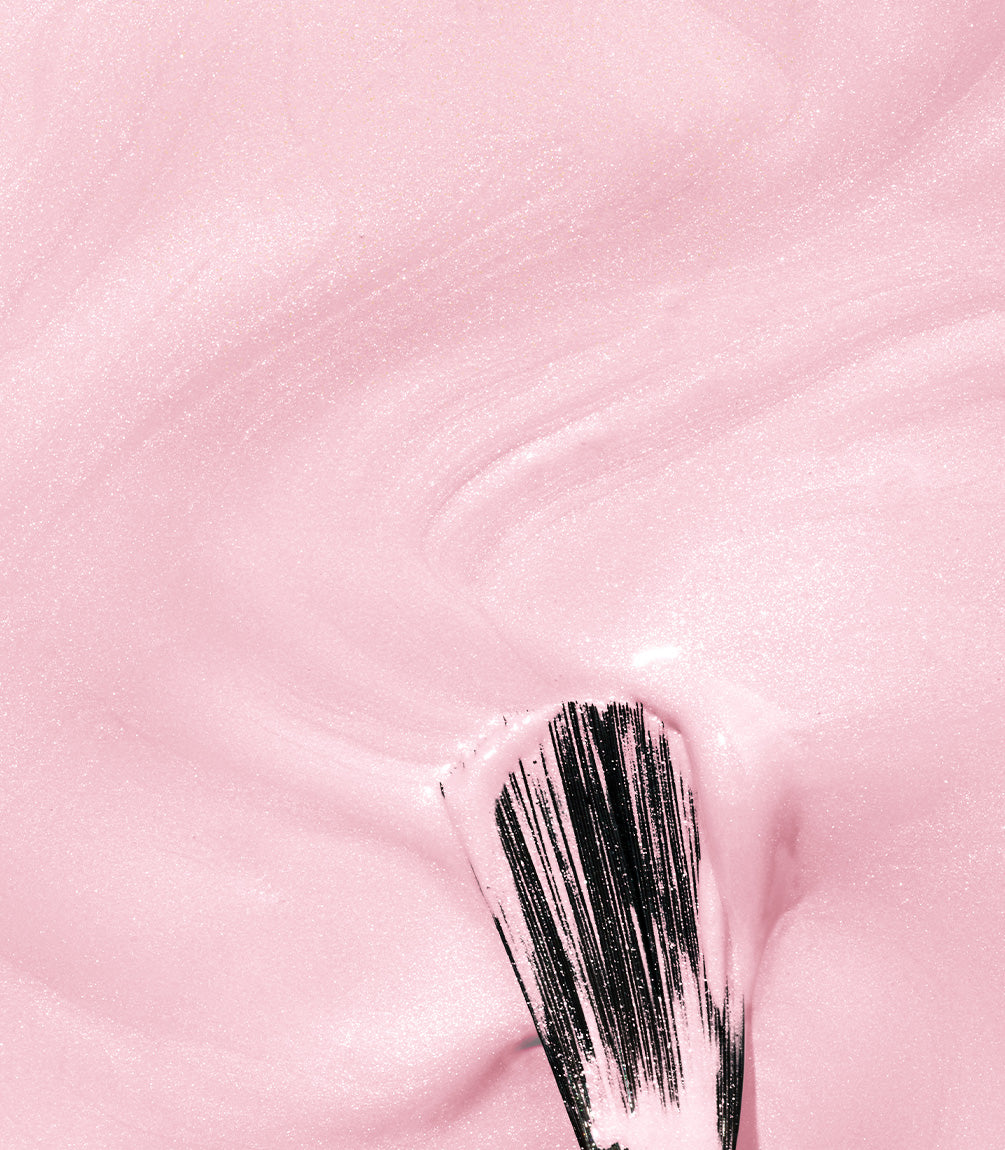 Close-up of Pink Gellac 442 Aurora Pink gel polish texture.