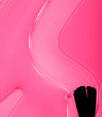 Close-up of Pink Gellac Jelly Coat Ballet Tint gel polish texture.