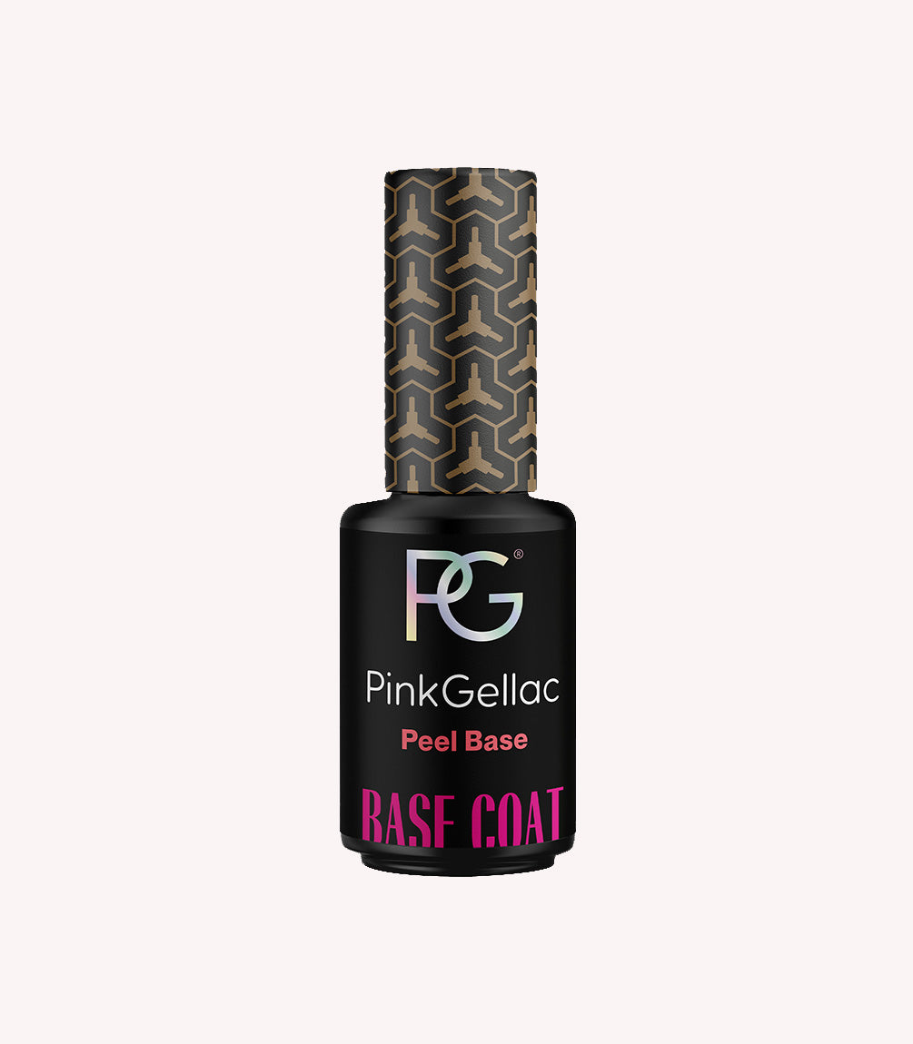 Pink Gellac Peel Base - 8 ml bottle.