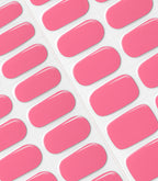 Close-up of the Pink Gellac 005 Coral Charm gel nail sticker sheet.