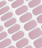 Close-up of the Pink Gellac 021 Pearly Pink gel nail sticker sheet.