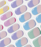 Close-up of the Pink Gellac 022 Pastel Dream gel nail sticker sheet.