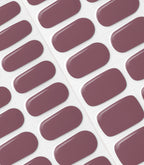 Close-up of the Pink Gellac 031 Deep Mauve gel nail sticker sheet.