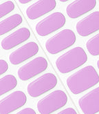Close-up of the Pink Gellac 038 Soft Lavender gel nail sticker sheet.