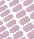 Close-up of the Pink Gellac 041 Soft Mauve gel nail sticker sheet.