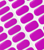 Close-up of the Pink Gellac 042 Vivid Violet gel nail sticker sheet.