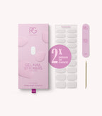 Pink Gellac set of 2 gel nail sticker sheets.
