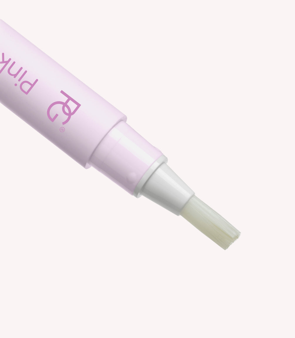 Close-up of the Pink Gellac cuticle oil pen.