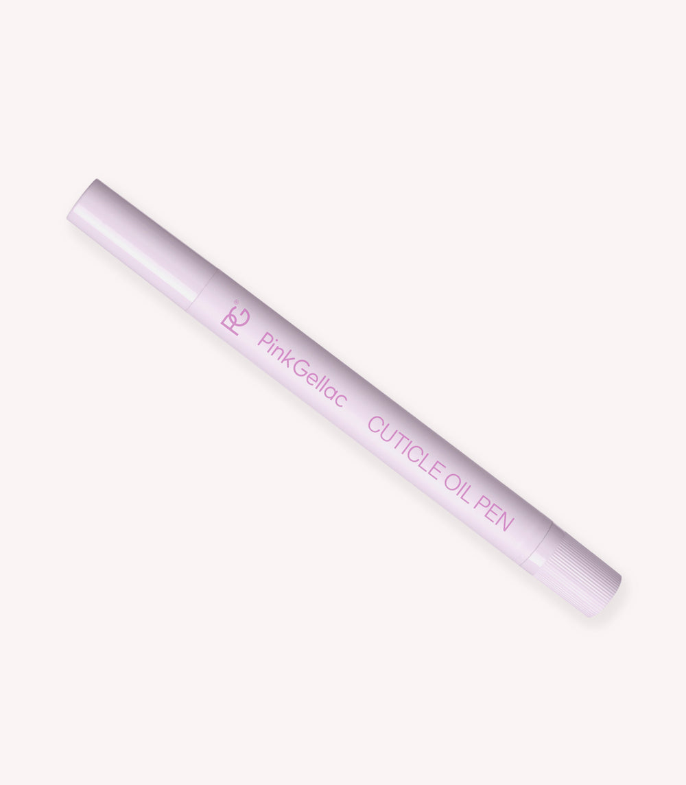 Pink Gellac cuticle oil pen.