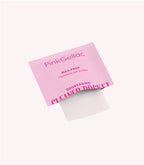 Pink packaging of a PinkGellac NailPrep wipe for degreasing and cleaning.