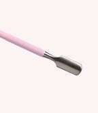 Pink Gellac Cuticle Pusher shown from another angle.
