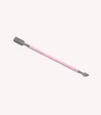 Pink Gellac Cuticle Pusher in use.