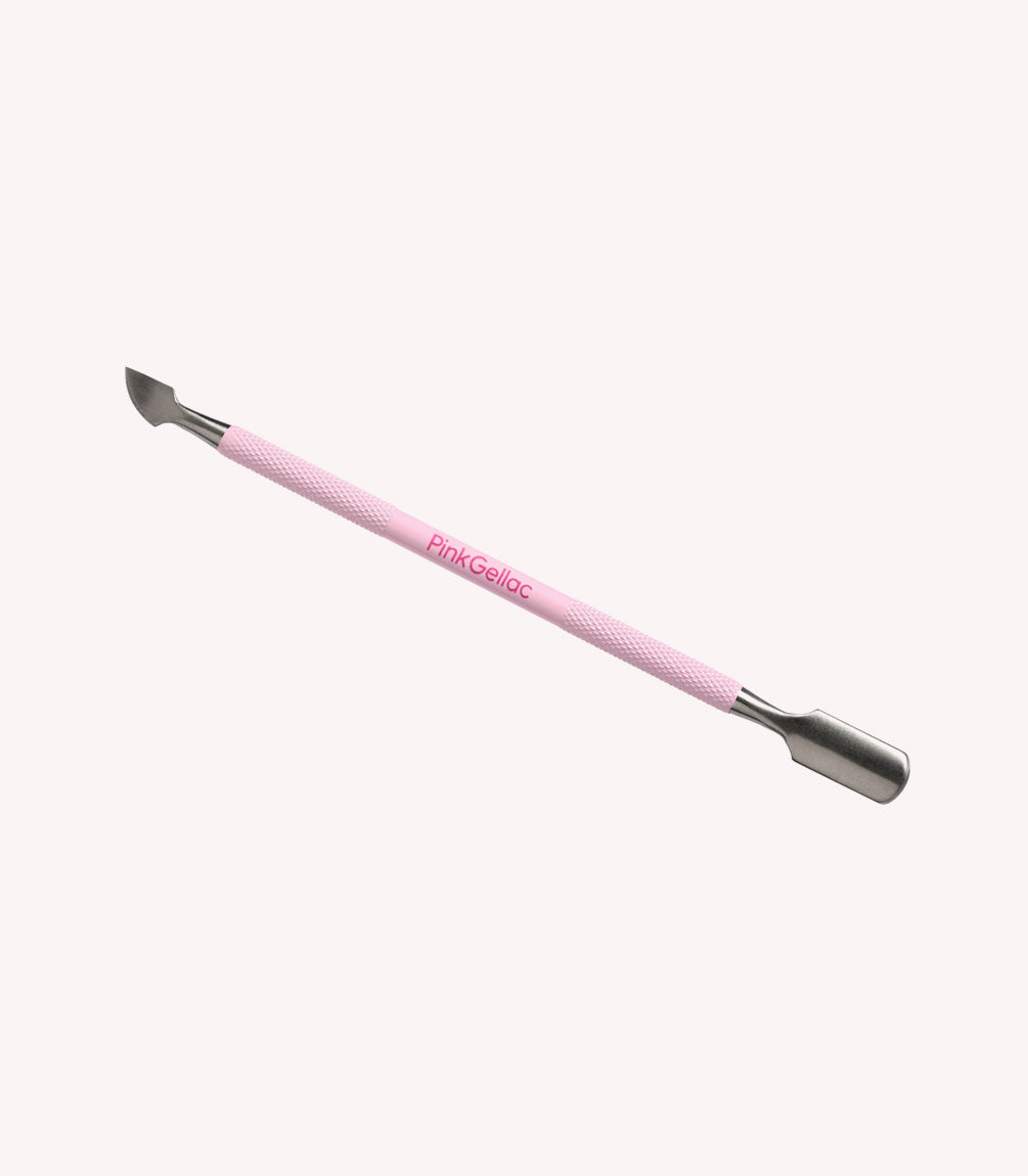 Pink Gellac Cuticle Pusher.