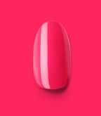 Close-up of a Pink Gellac 161 Ibiza Pink press-on nail.