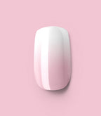 Close-up of a Pink Gellac 2002 Babyboom Bliss press-on nail.