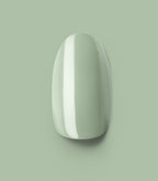 Close-up of a Pink Gellac 323 Gentle Jade press-on nail.