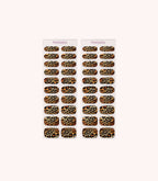 Two Pink Gellac Value Pack 028 Lavish Leopard gel nail sticker sheets.