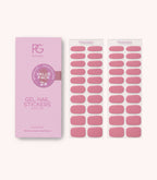 Pink Gellac Value Pack 004 Muted Rose gel nail sticker value pack contents.
